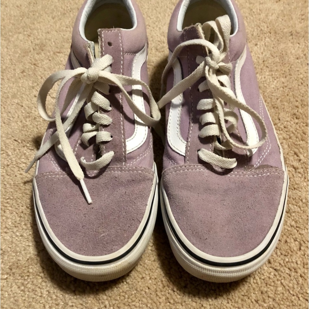 Vans Old Skool Classic  lavender skate shoes